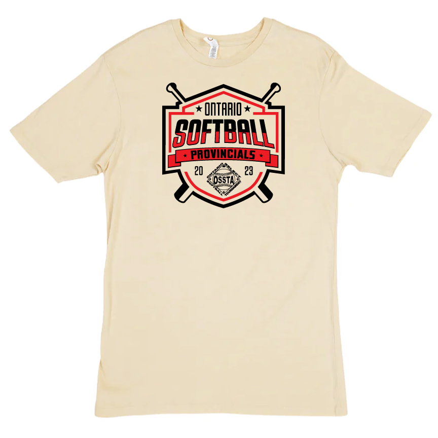 2023 SOFTBALL PROVINCIALS COTTON TSHIRTS