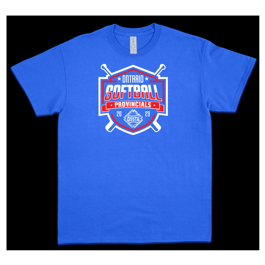 2023 SOFTBALL PROVINCIALS COTTON TSHIRTS