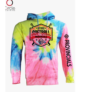 2023 SOFTBALL TIE DYE FLEECE HOODIES