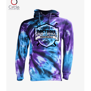 2023 SOFTBALL TIE DYE FLEECE HOODIES