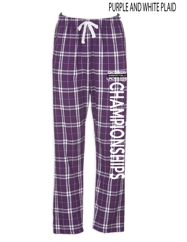 2025 LACROSSE PROVINCIALS PJ PANTS