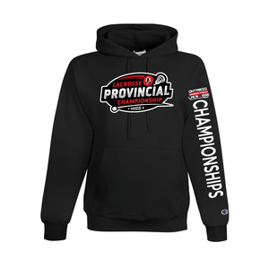 2025 LACROSSE PROVINCIALS CHAMPION FLEECE HOODIE