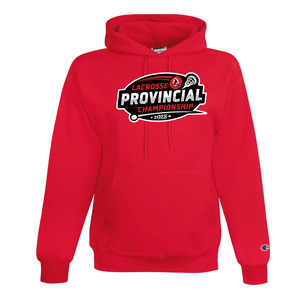 2025 LACROSSE PROVINCIALS CHAMPION FLEECE HOODIE