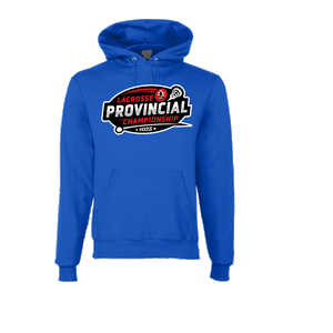 2025 LACROSSE PROVINCIALS CHAMPION FLEECE HOODIE