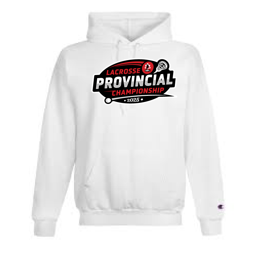 2025 LACROSSE PROVINCIALS CHAMPION FLEECE HOODIE