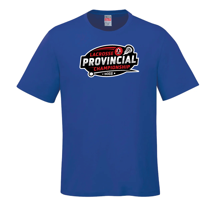 2025 LACROSSE PROVINCIALS COTTON TSHIRT YOUTH