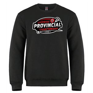2025 LACROSSE PROVINCIALS FLEECE CREWNECK