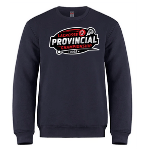 2025 LACROSSE PROVINCIALS FLEECE CREWNECK