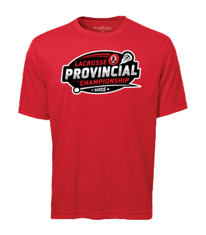 2025 LACROSSE PROVINCIAL DRI FIT TSHIRT