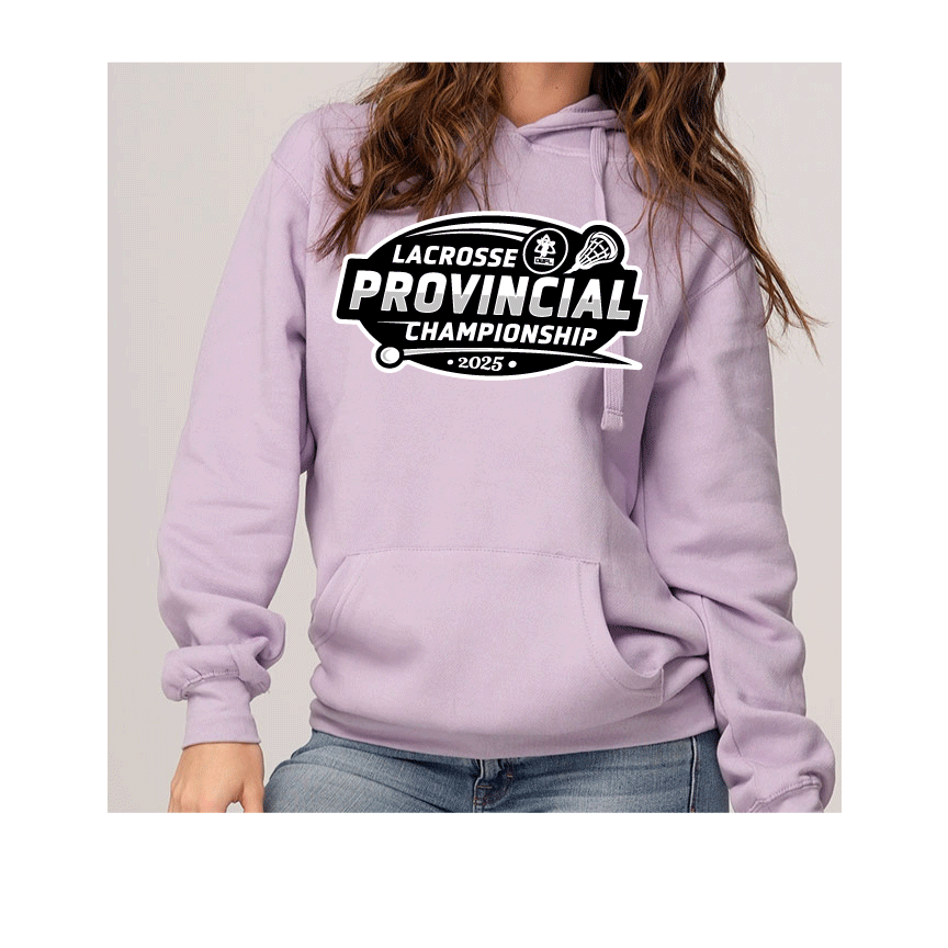 2025 LACROSSE PROVINCIALS FLEECE HOODIE YOUTH