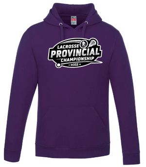 2025 LACROSSE PROVINCIALS FLEECE HOODIE YOUTH