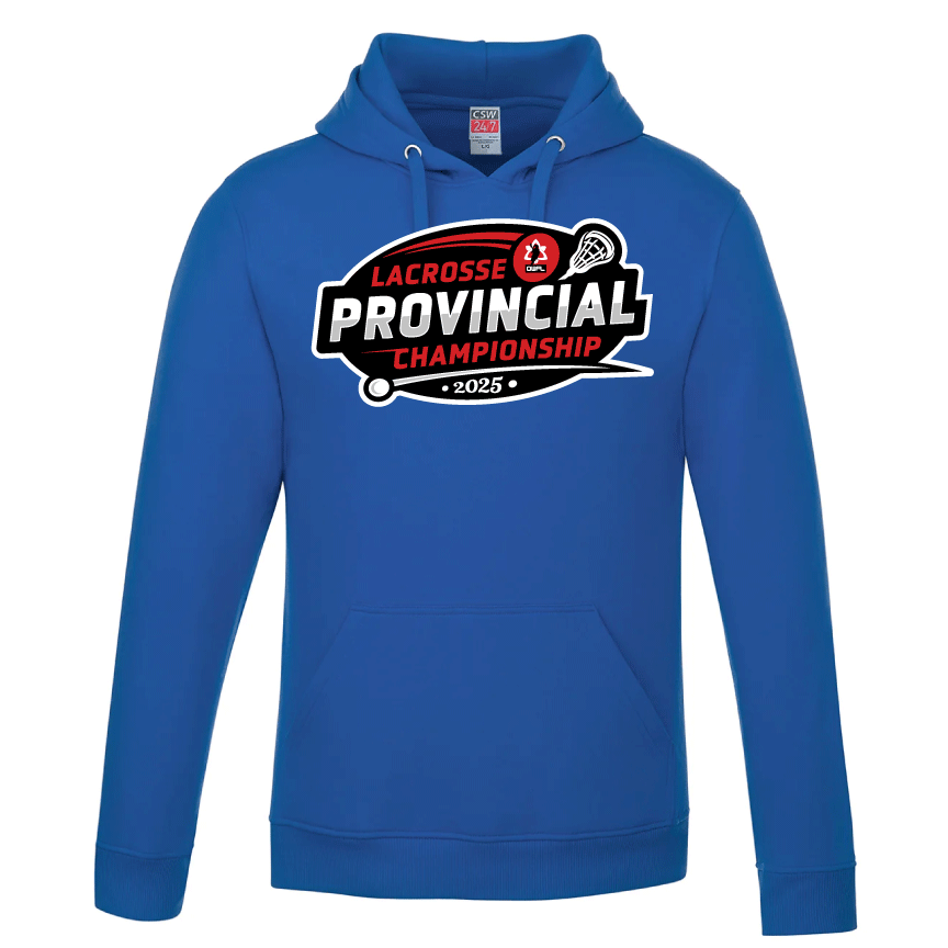 2025 LACROSSE PROVINCIALS FLEECE HOODIE YOUTH