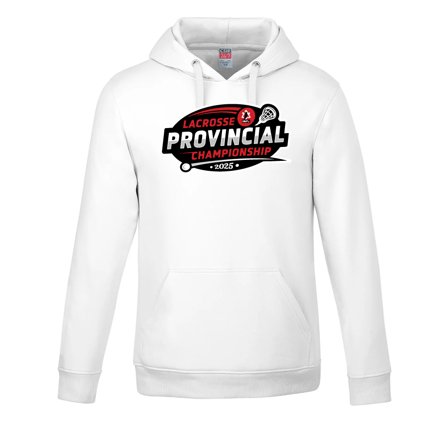 2025 LACROSSE PROVINCIALS FLEECE HOODIE