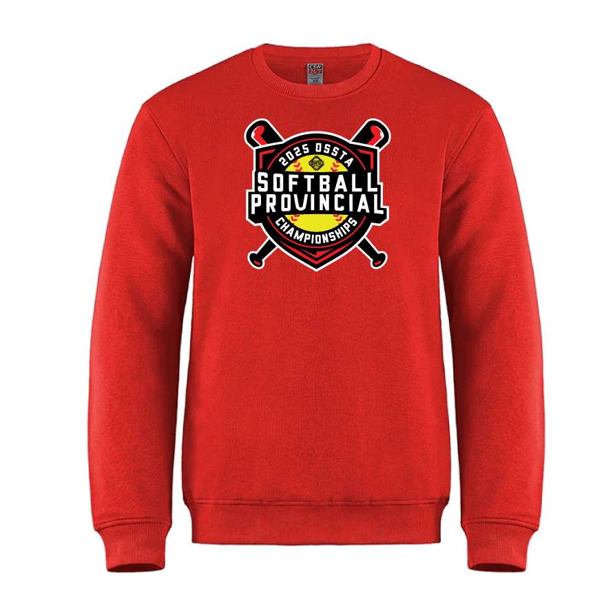2025 SOFTBALL PROVINCIALS FLEECE CREWNECK