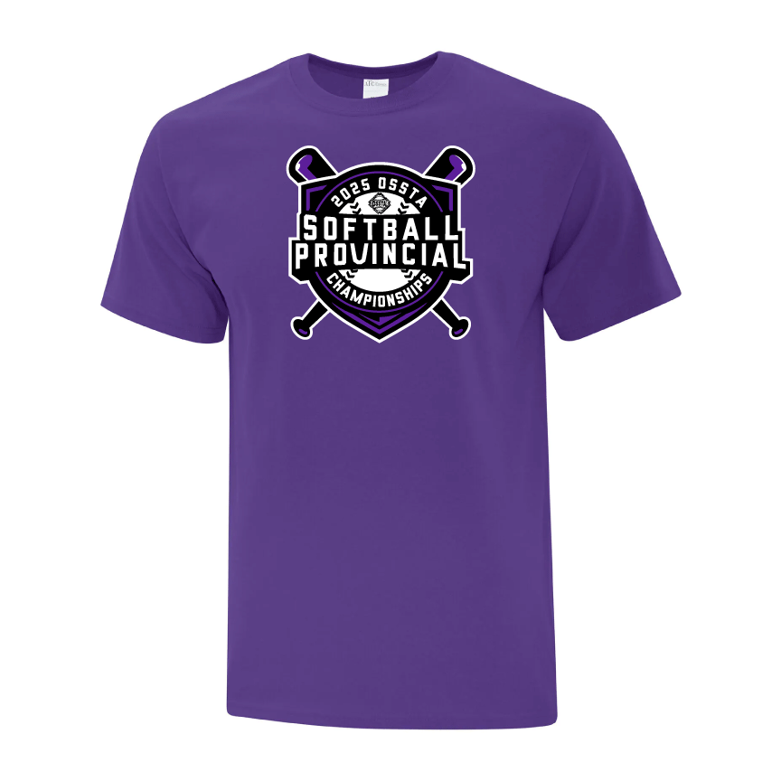 2025 SOFTBALL PROVINCIALS COTTON TSHIRT