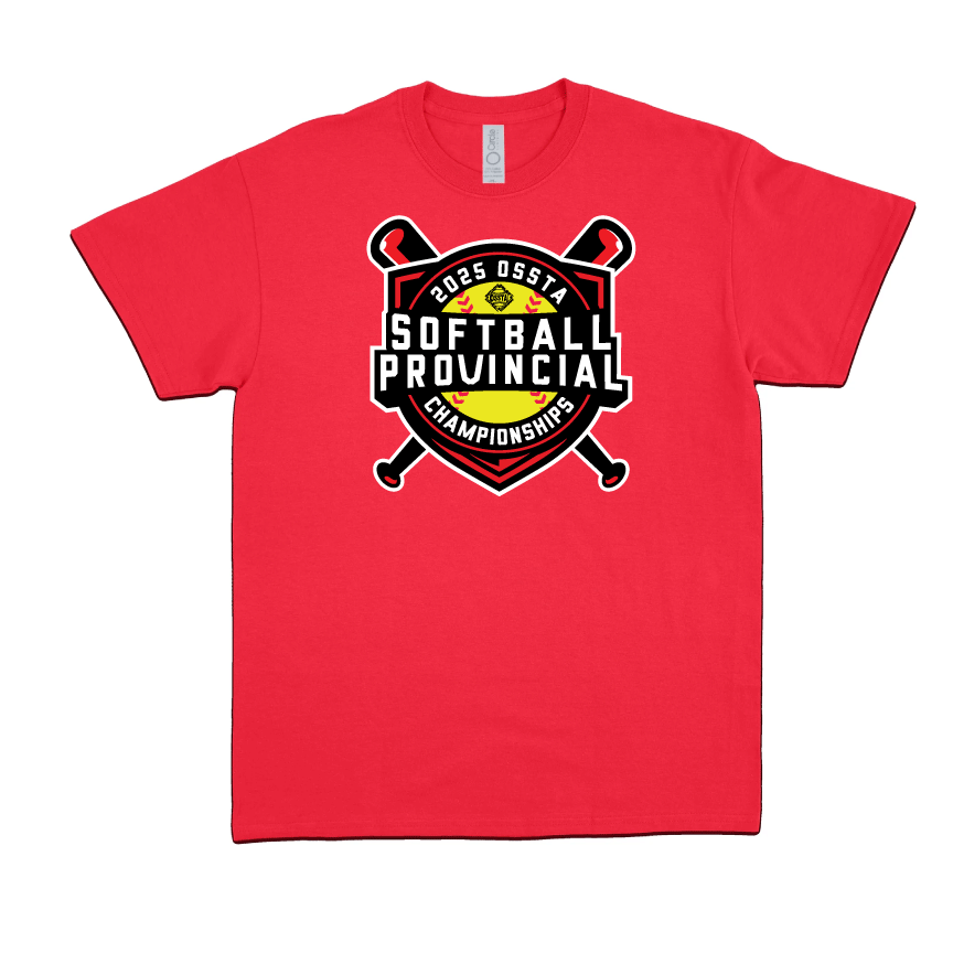 2025 SOFTBALL PROVINCIALS COTTON TSHIRT