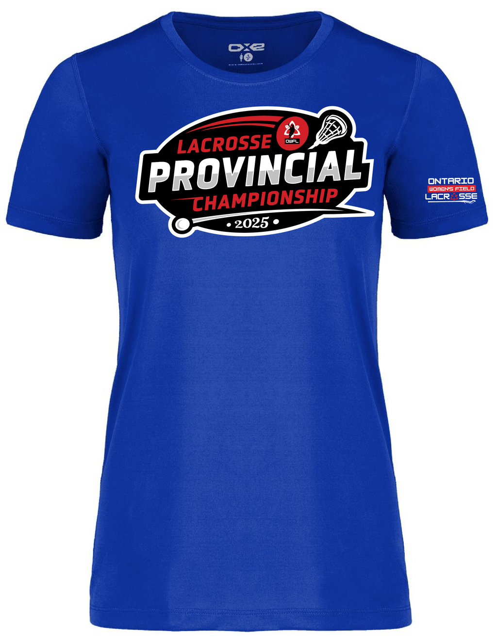 2025 LACROSSE PROVINCIAL DRI FIT TSHIRT