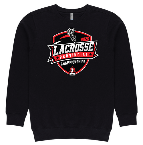 2026 LACROSSE PROVINCIALS FLEECE CREWNECK