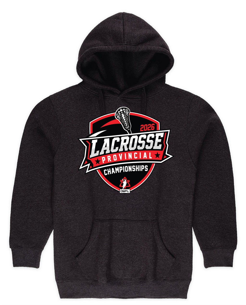 2026 LACROSSE PROVINCIALS FLEECE HOODIE
