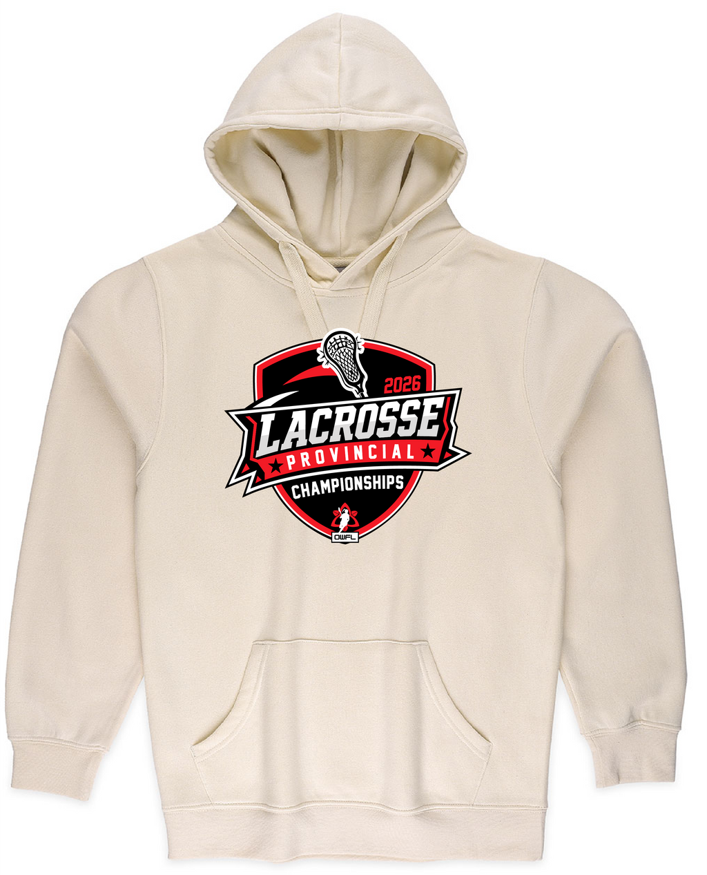 2026 LACROSSE PROVINCIALS FLEECE HOODIE