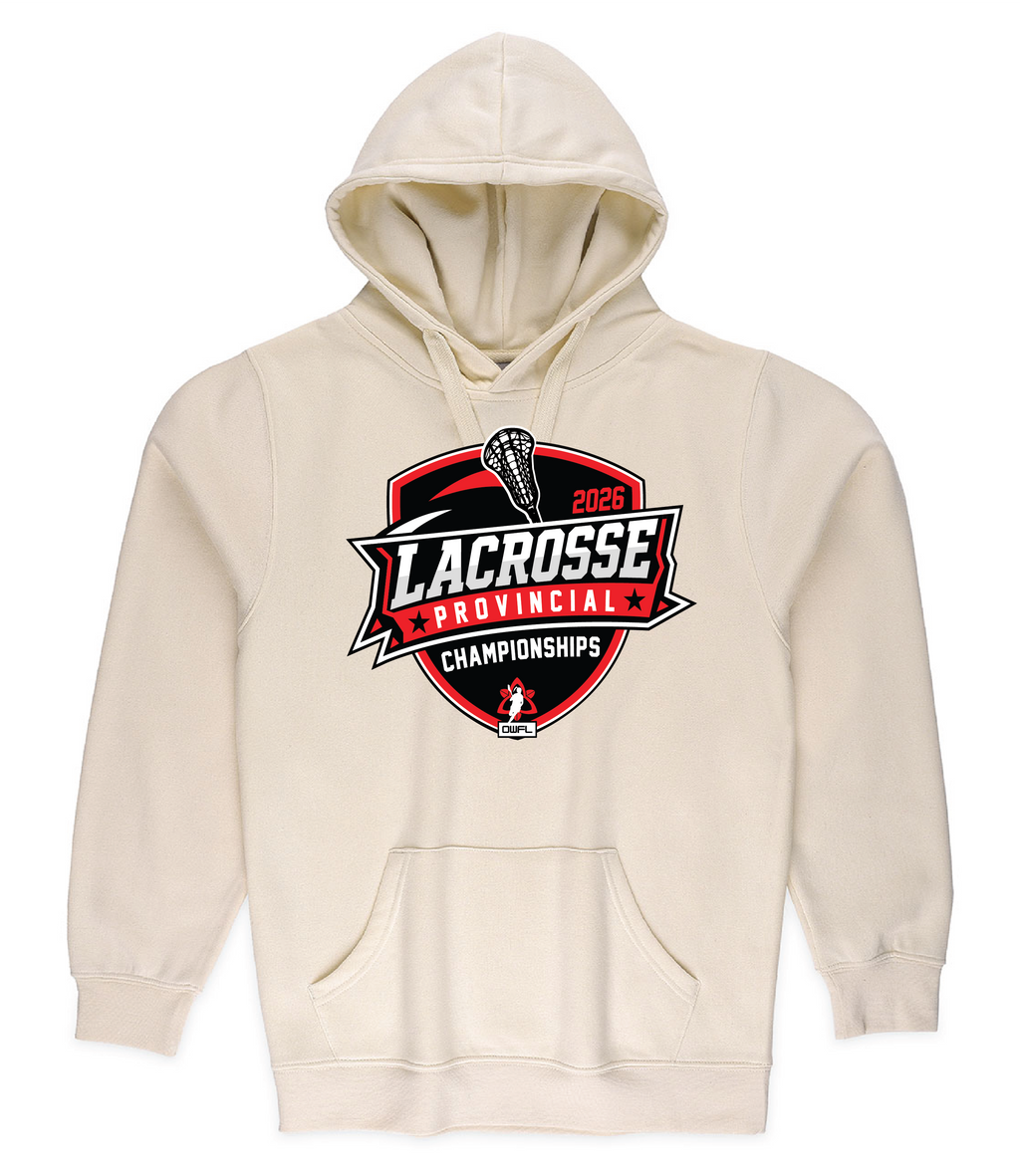 2026 LACROSSE PROVINCIALS FLEECE HOODIE