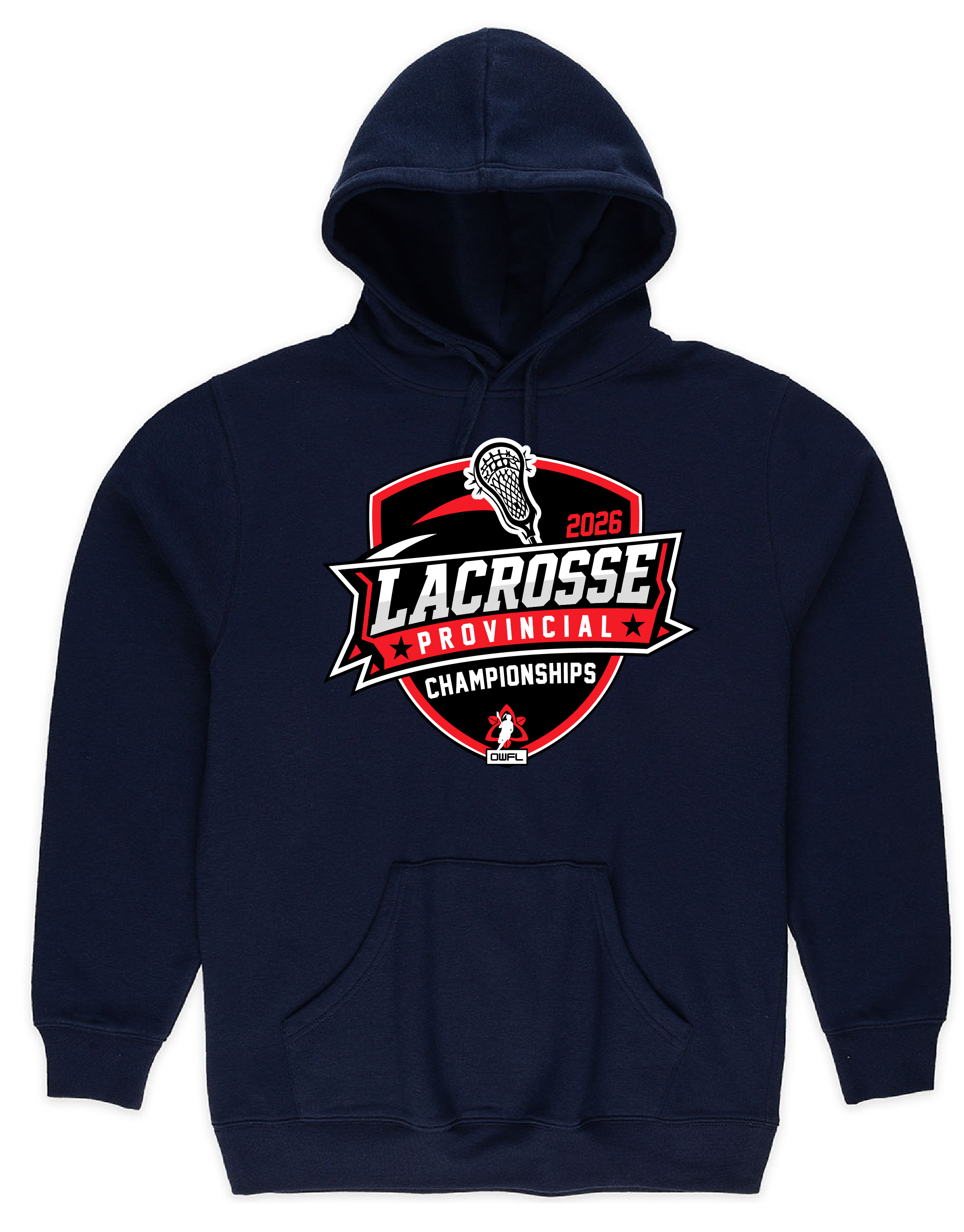 2026 LACROSSE PROVINCIALS FLEECE HOODIE
