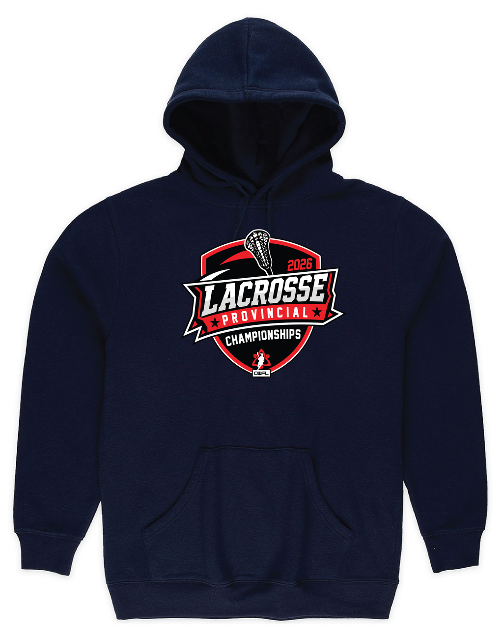 2026 LACROSSE PROVINCIALS FLEECE HOODIE
