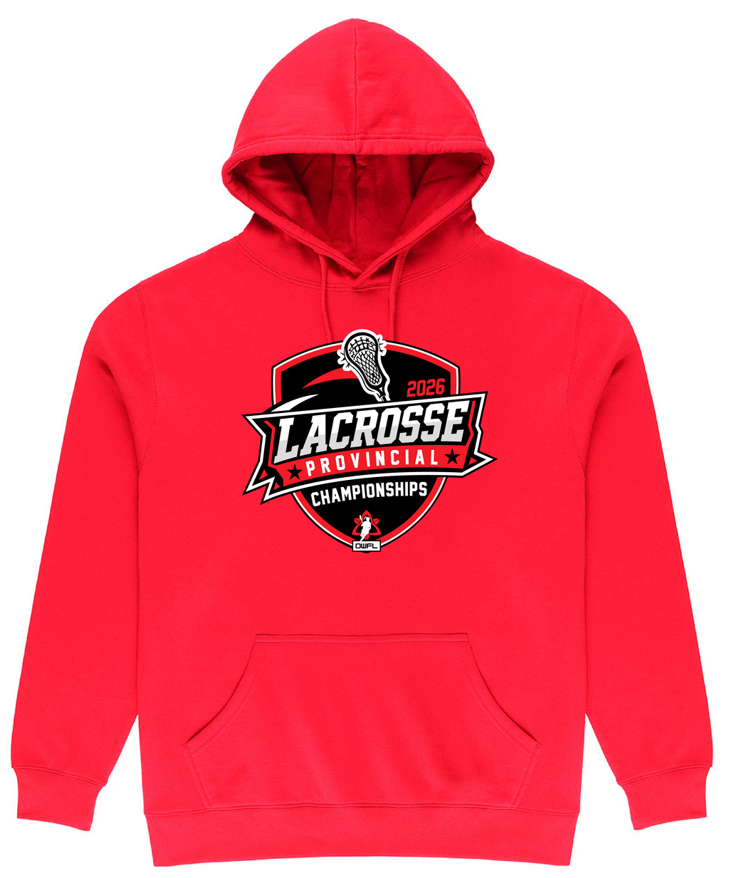2026 LACROSSE PROVINCIALS FLEECE HOODIE