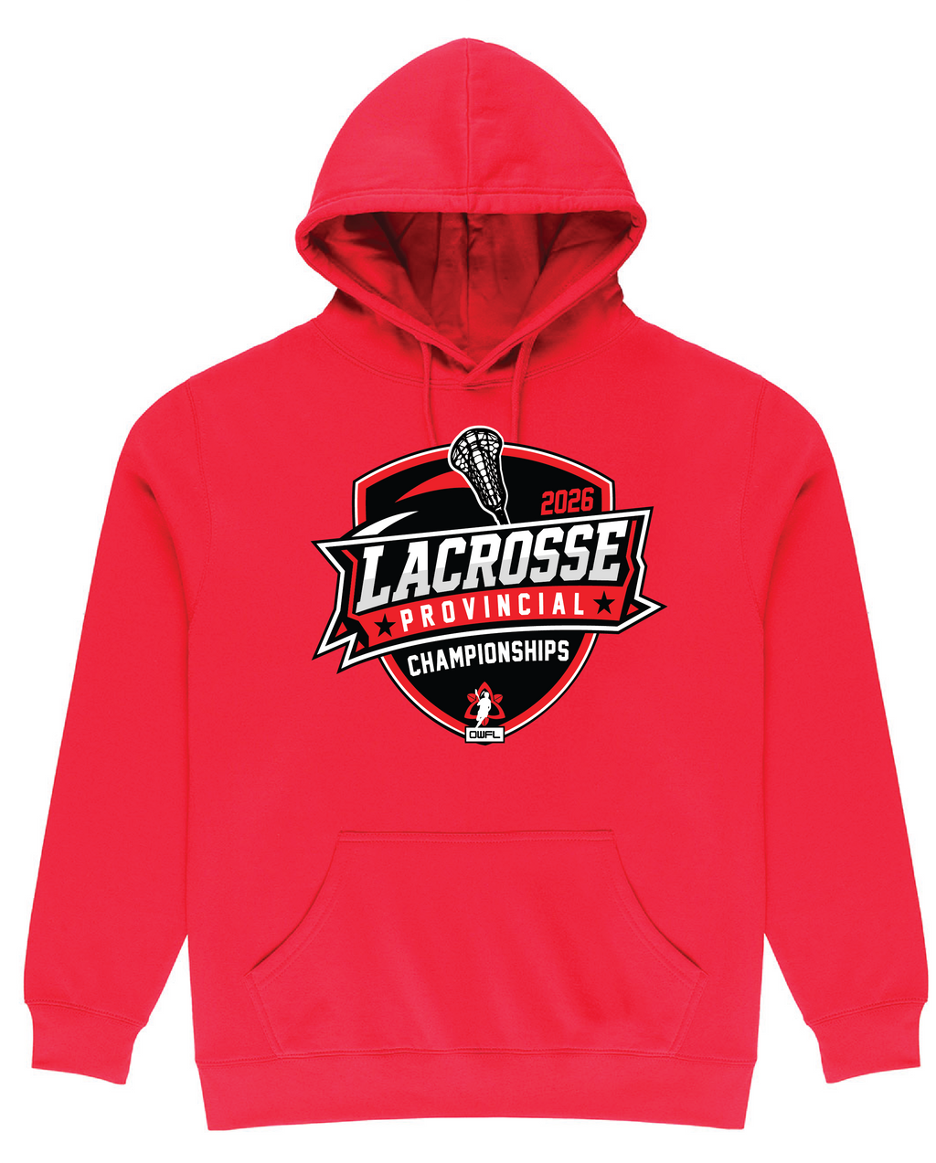 2026 LACROSSE PROVINCIALS FLEECE HOODIE