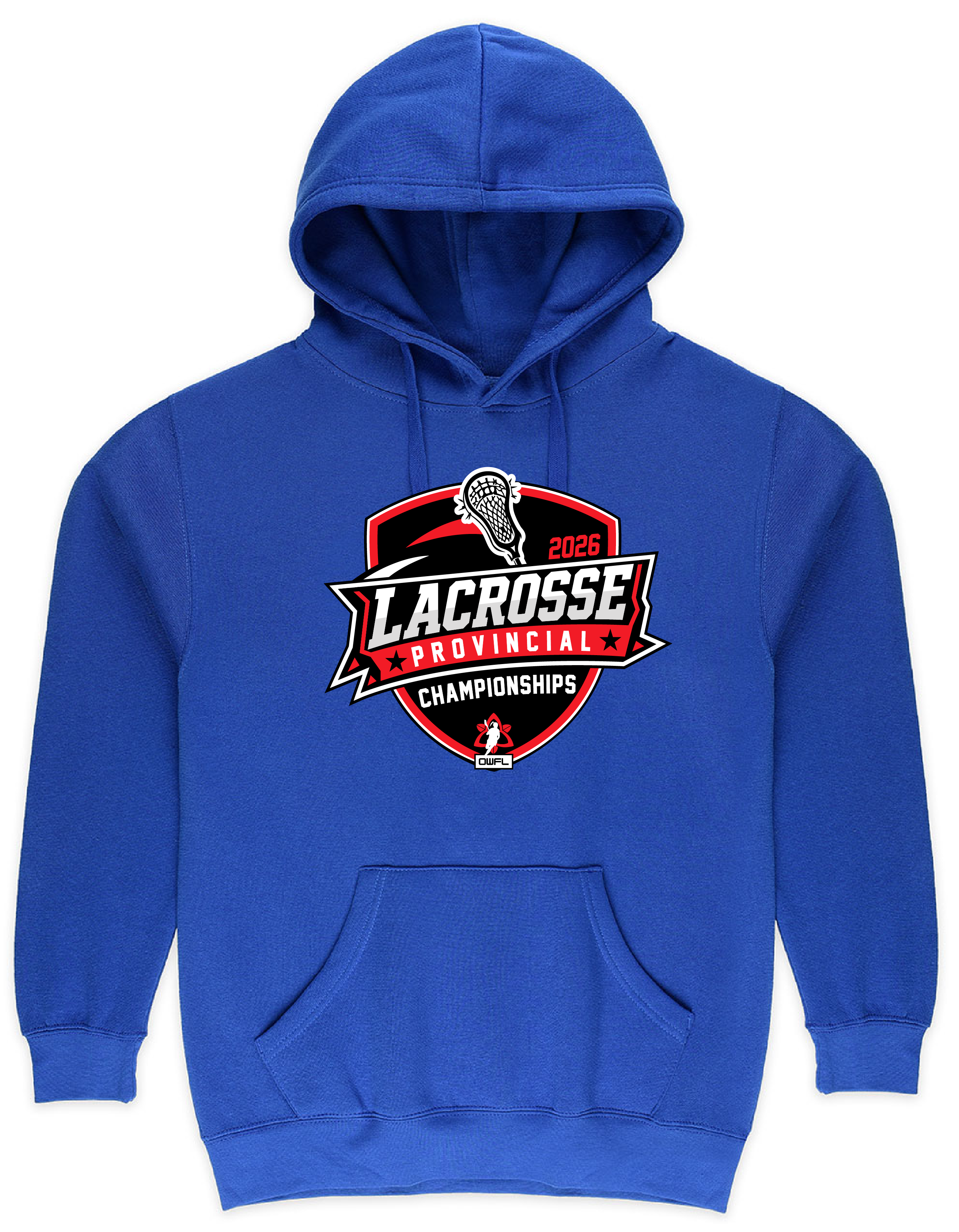 2026 LACROSSE PROVINCIALS FLEECE HOODIE