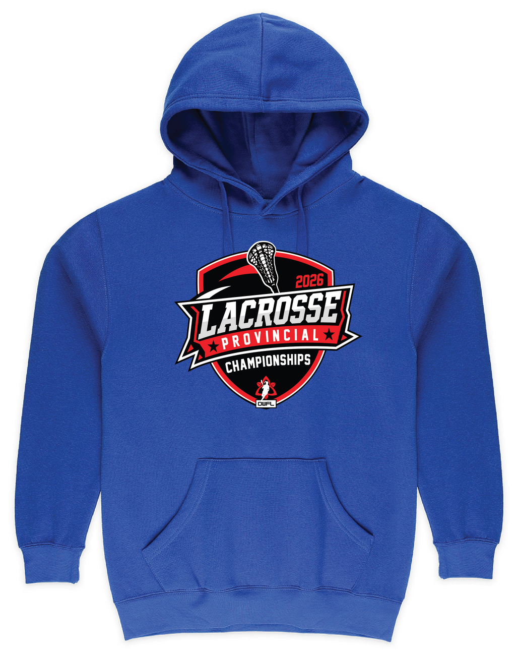 2026 LACROSSE PROVINCIALS FLEECE HOODIE