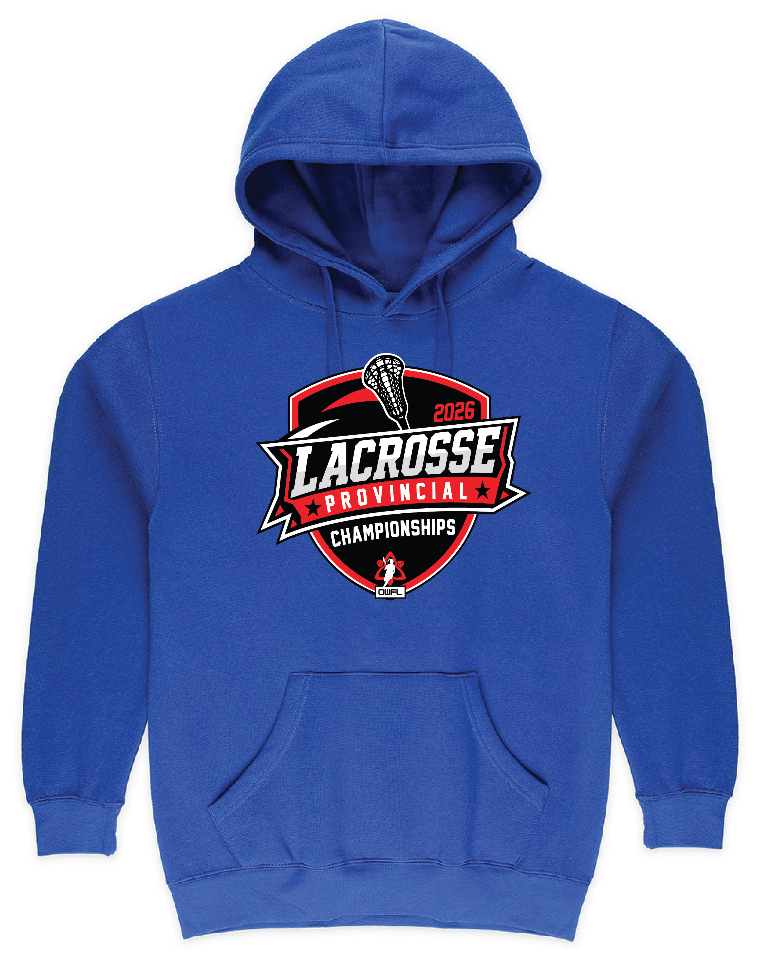 2026 LACROSSE PROVINCIALS FLEECE HOODIE