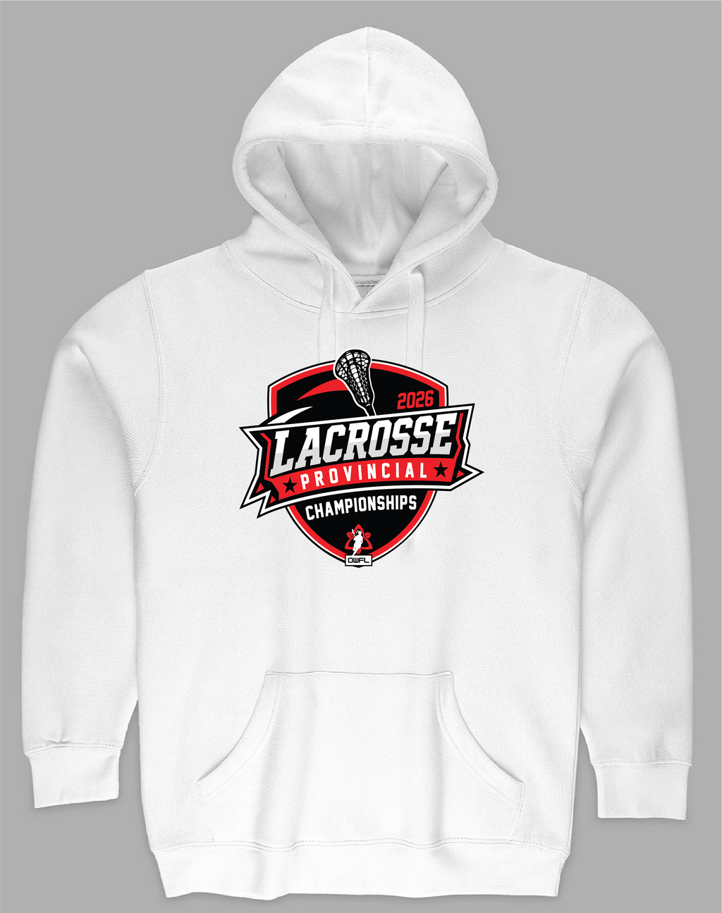 2026 LACROSSE PROVINCIALS FLEECE HOODIE