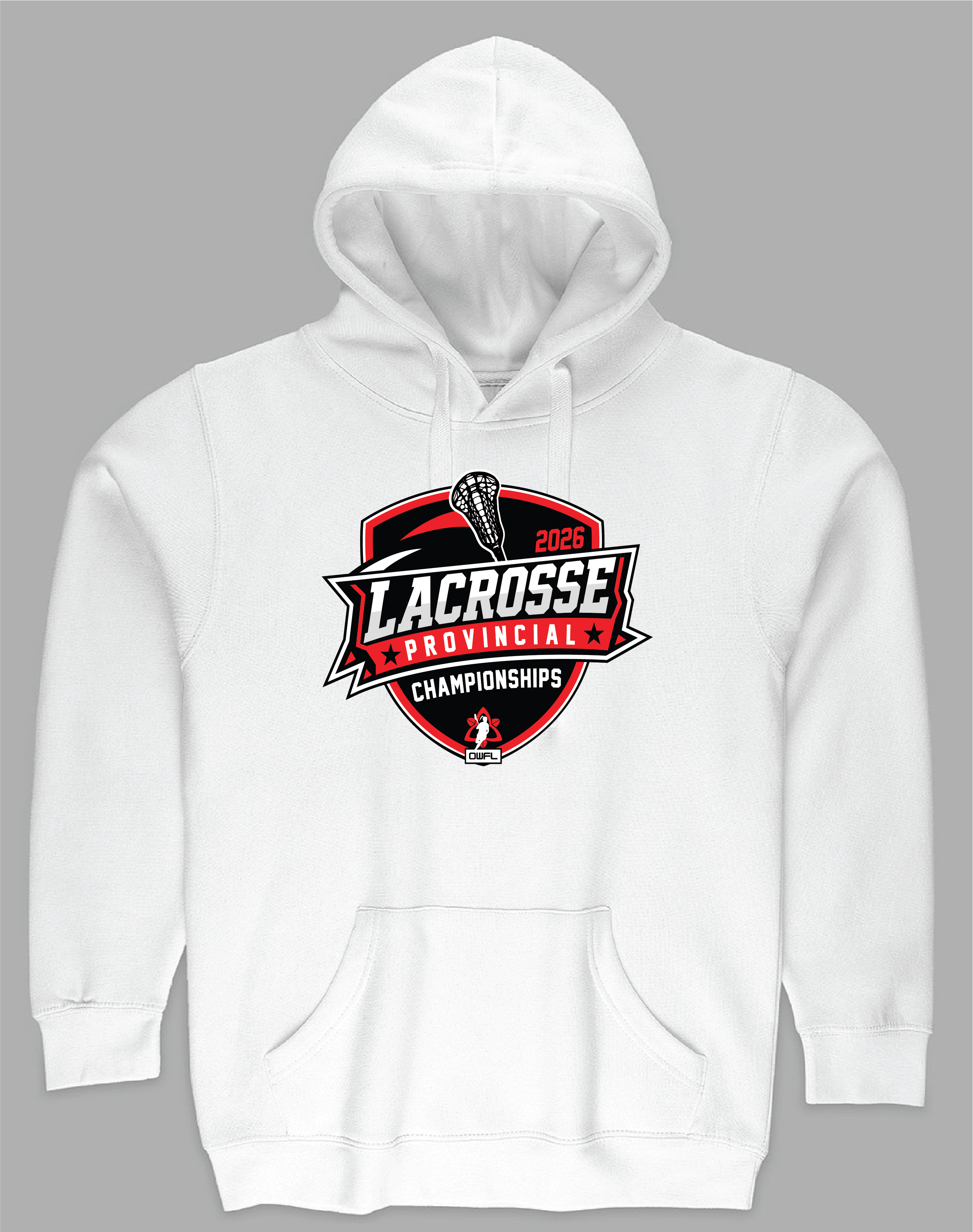 2026 LACROSSE PROVINCIALS FLEECE HOODIE