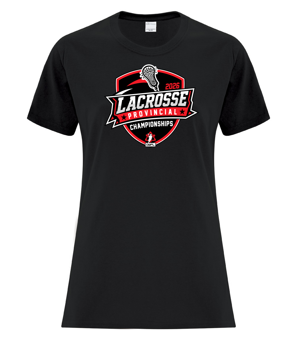 2026 LACROSSE PROVINCIALS COTTON TSHIRT