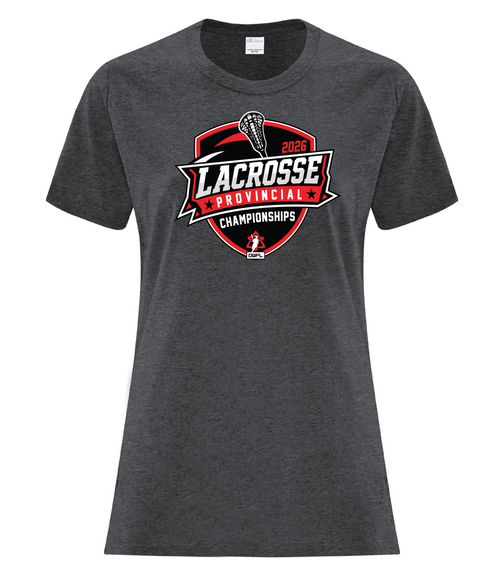 2026 LACROSSE PROVINCIALS COTTON TSHIRT