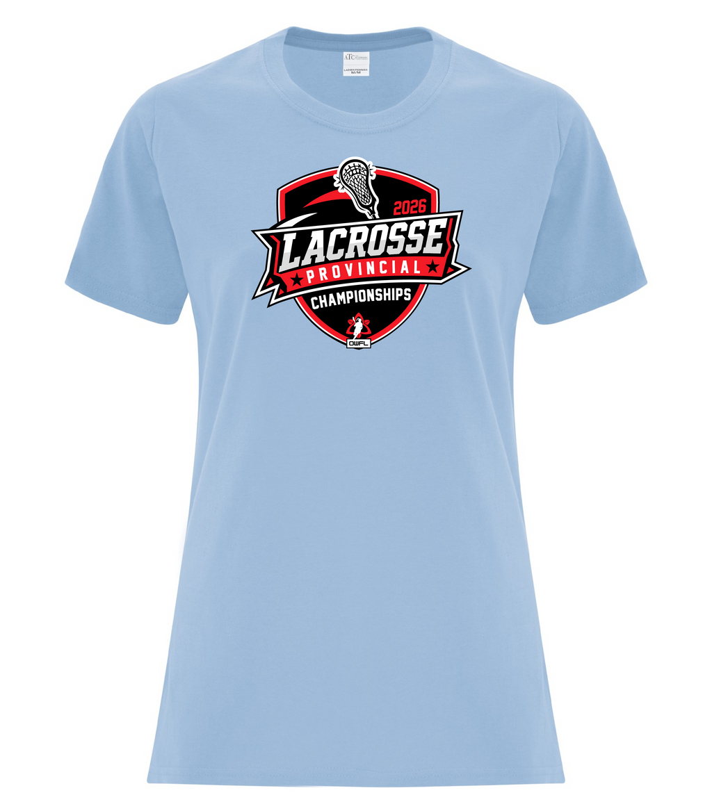 2026 LACROSSE PROVINCIALS COTTON TSHIRT