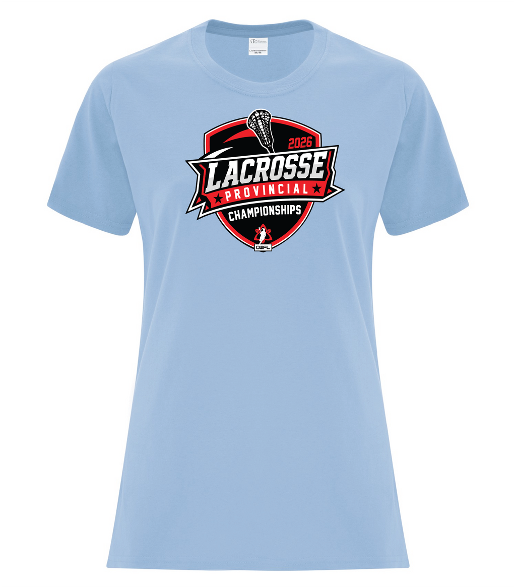 2026 LACROSSE PROVINCIALS COTTON TSHIRT
