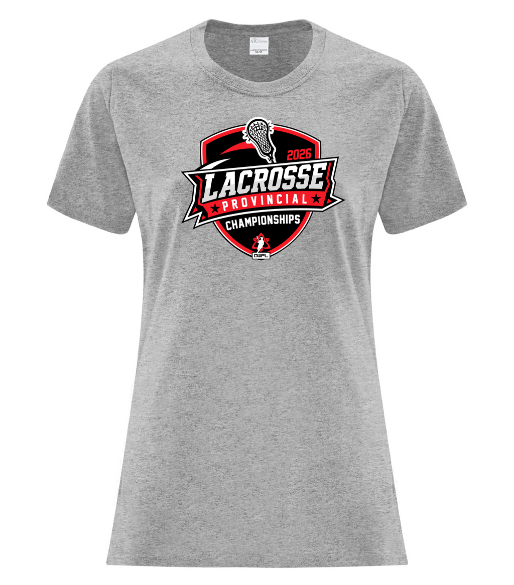 2026 LACROSSE PROVINCIALS COTTON TSHIRT