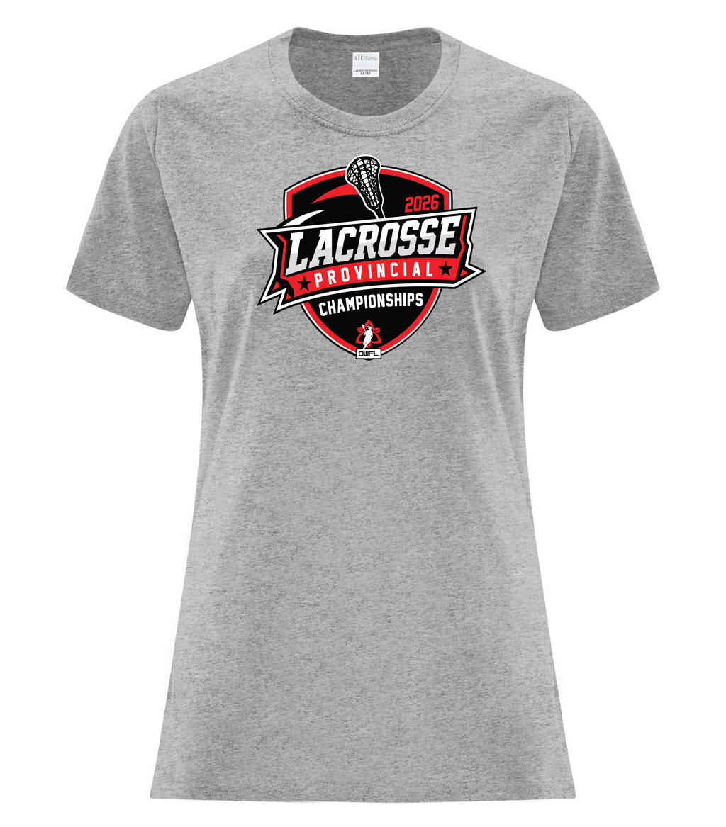 2026 LACROSSE PROVINCIALS COTTON TSHIRT