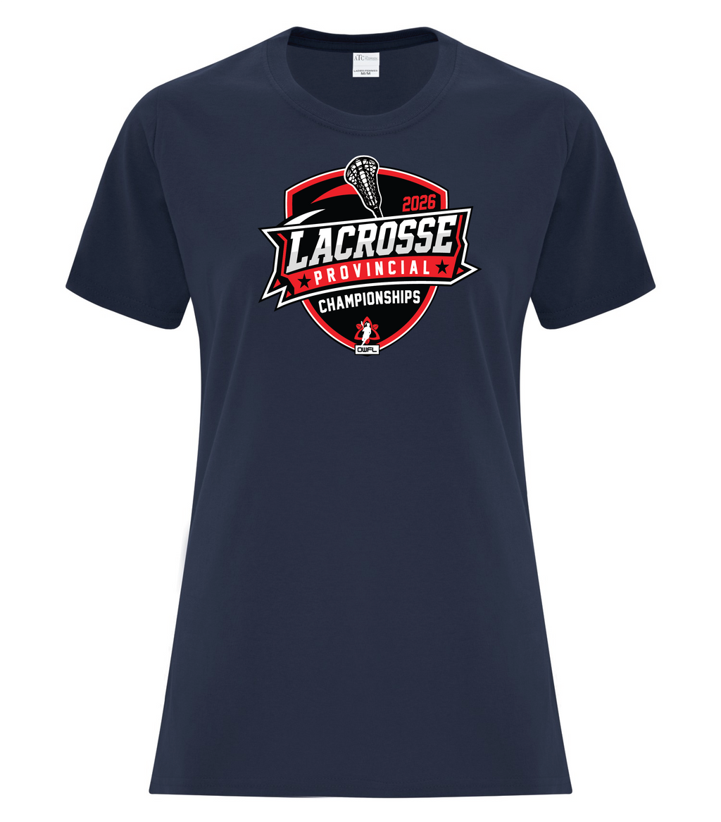 2026 LACROSSE PROVINCIALS COTTON TSHIRT