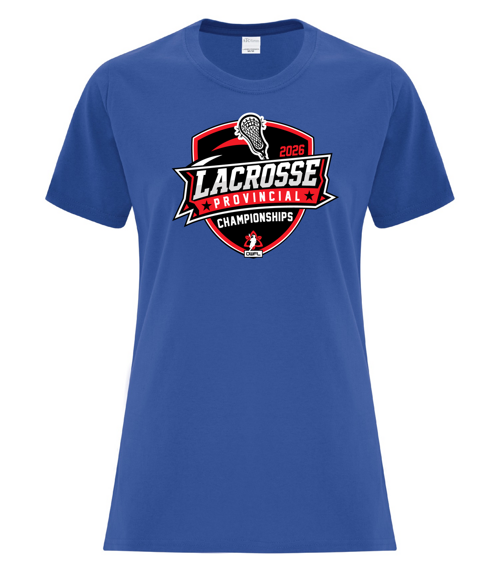 2026 LACROSSE PROVINCIALS COTTON TSHIRT