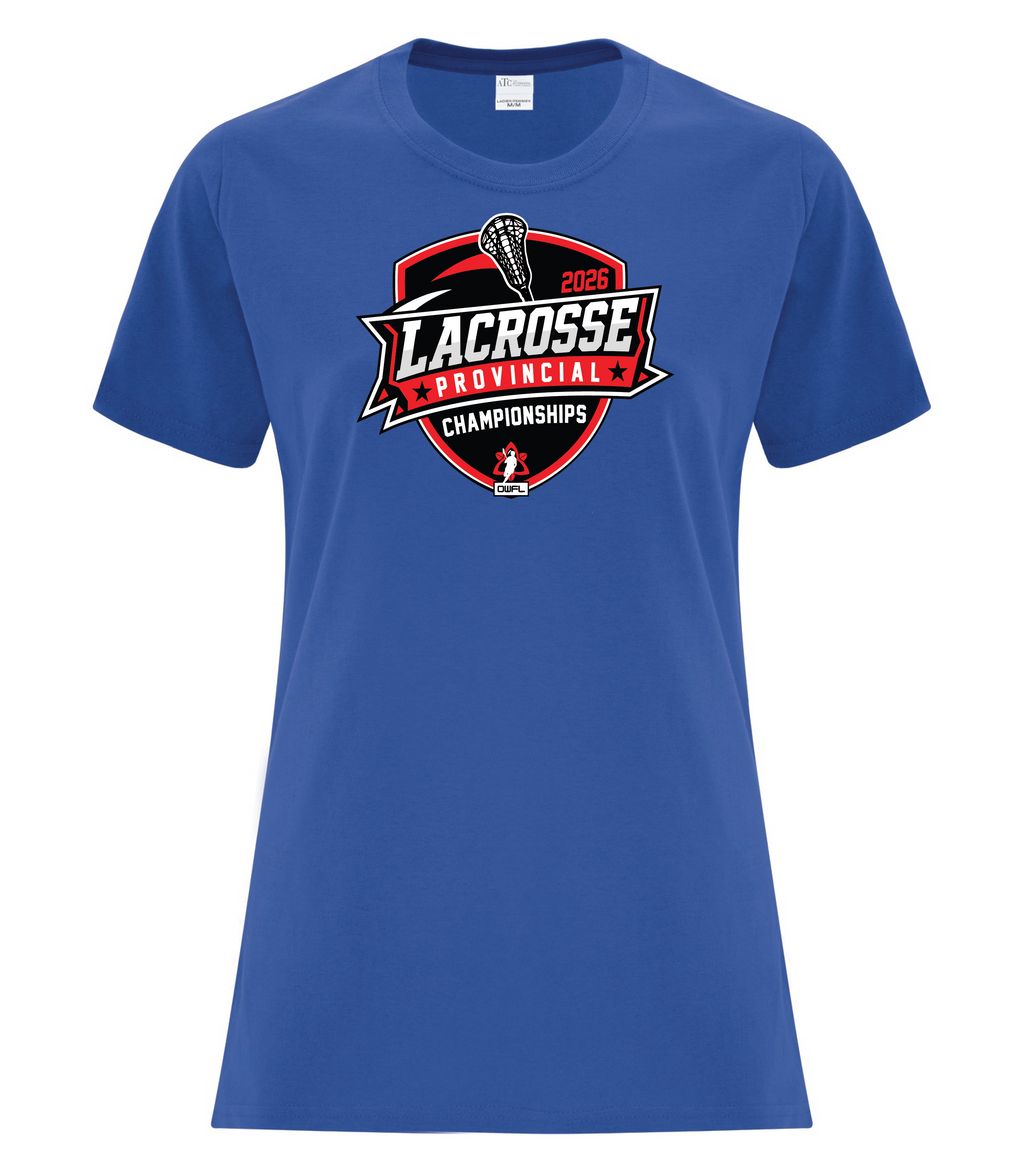 2026 LACROSSE PROVINCIALS COTTON TSHIRT