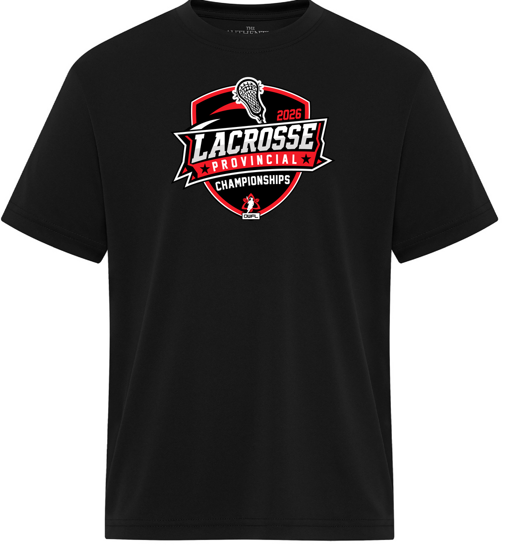 2026 LACROSSE PROVINCIAL DRI FIT TSHIRT