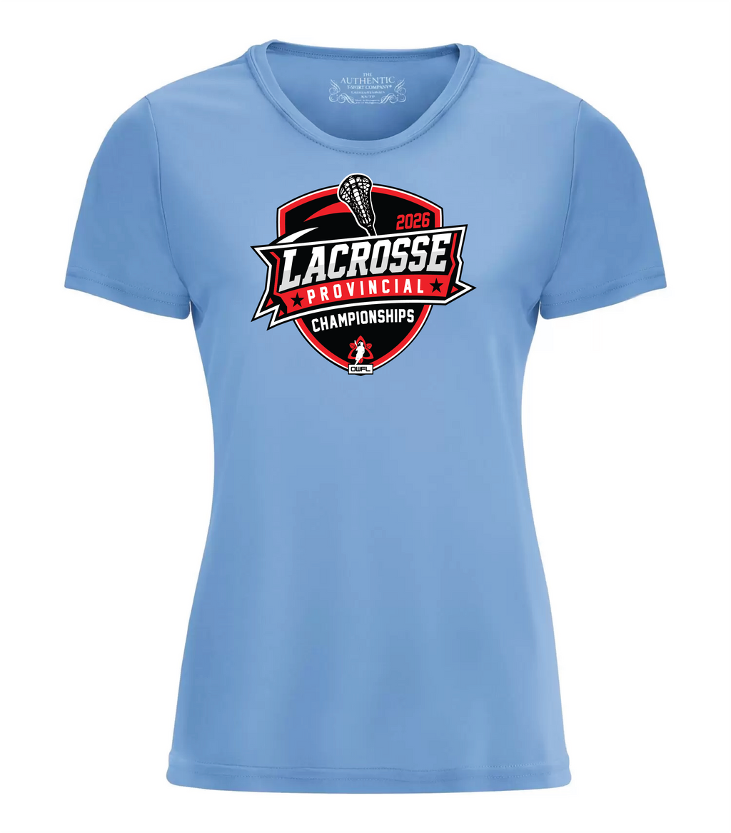 2026 LACROSSE PROVINCIAL DRI FIT TSHIRT