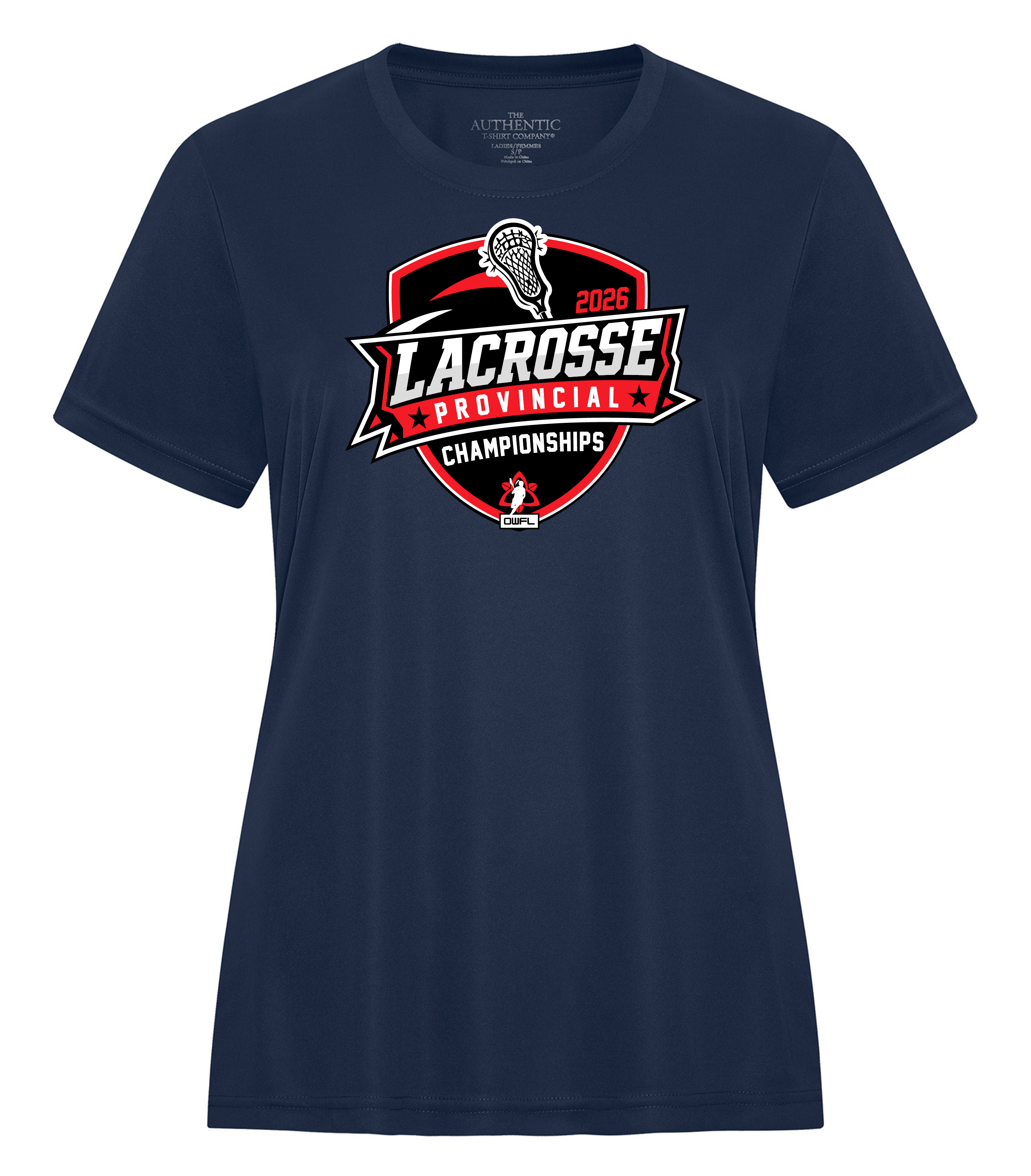2026 LACROSSE PROVINCIAL DRI FIT TSHIRT