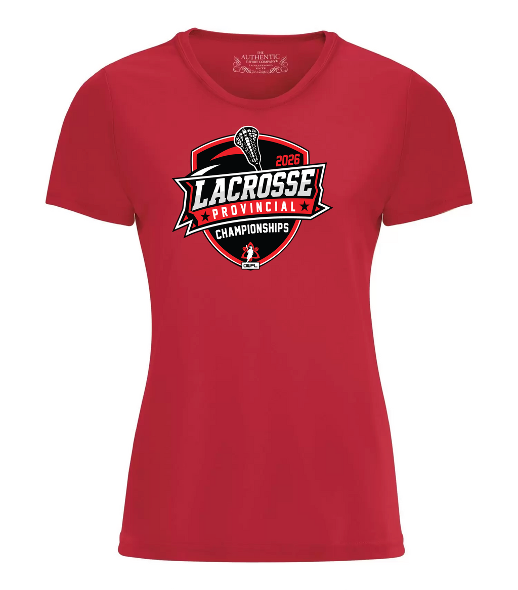 2026 LACROSSE PROVINCIAL DRI FIT TSHIRT
