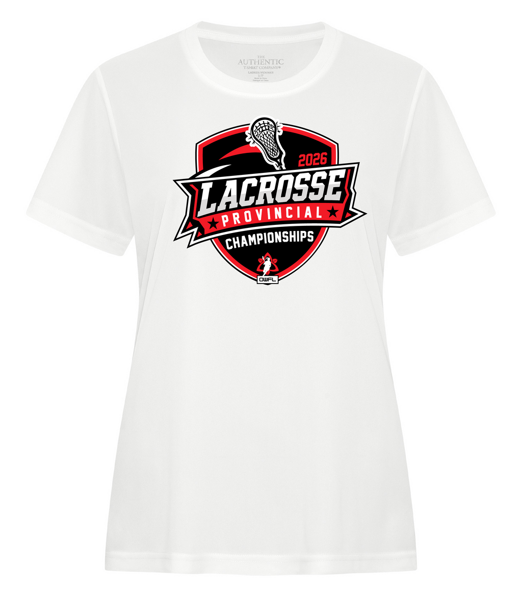 2026 LACROSSE PROVINCIAL DRI FIT TSHIRT