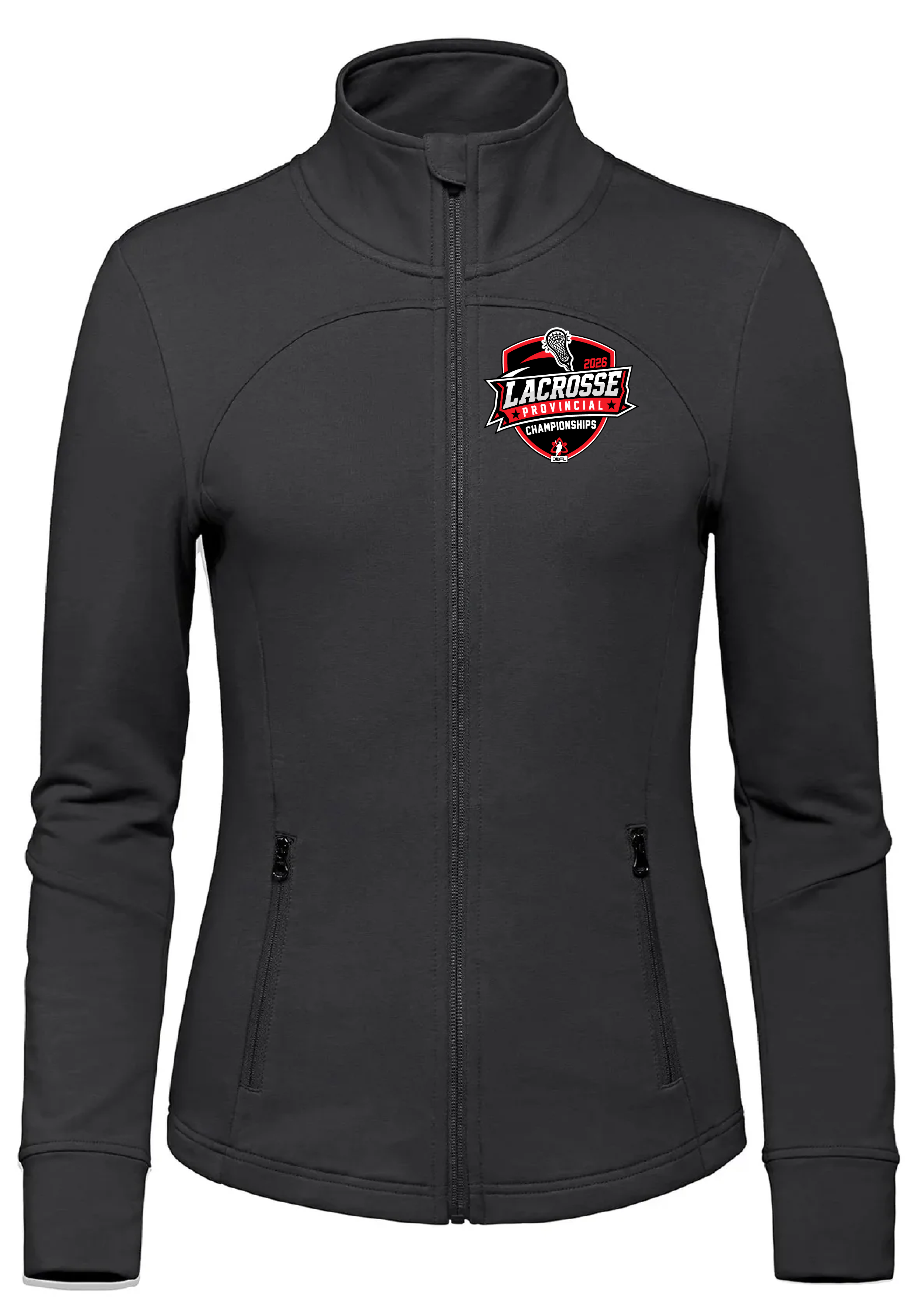 2026 LACROSSE PROVINCIALS PERFORMANCE FULL ZIP SWEATSHIRT