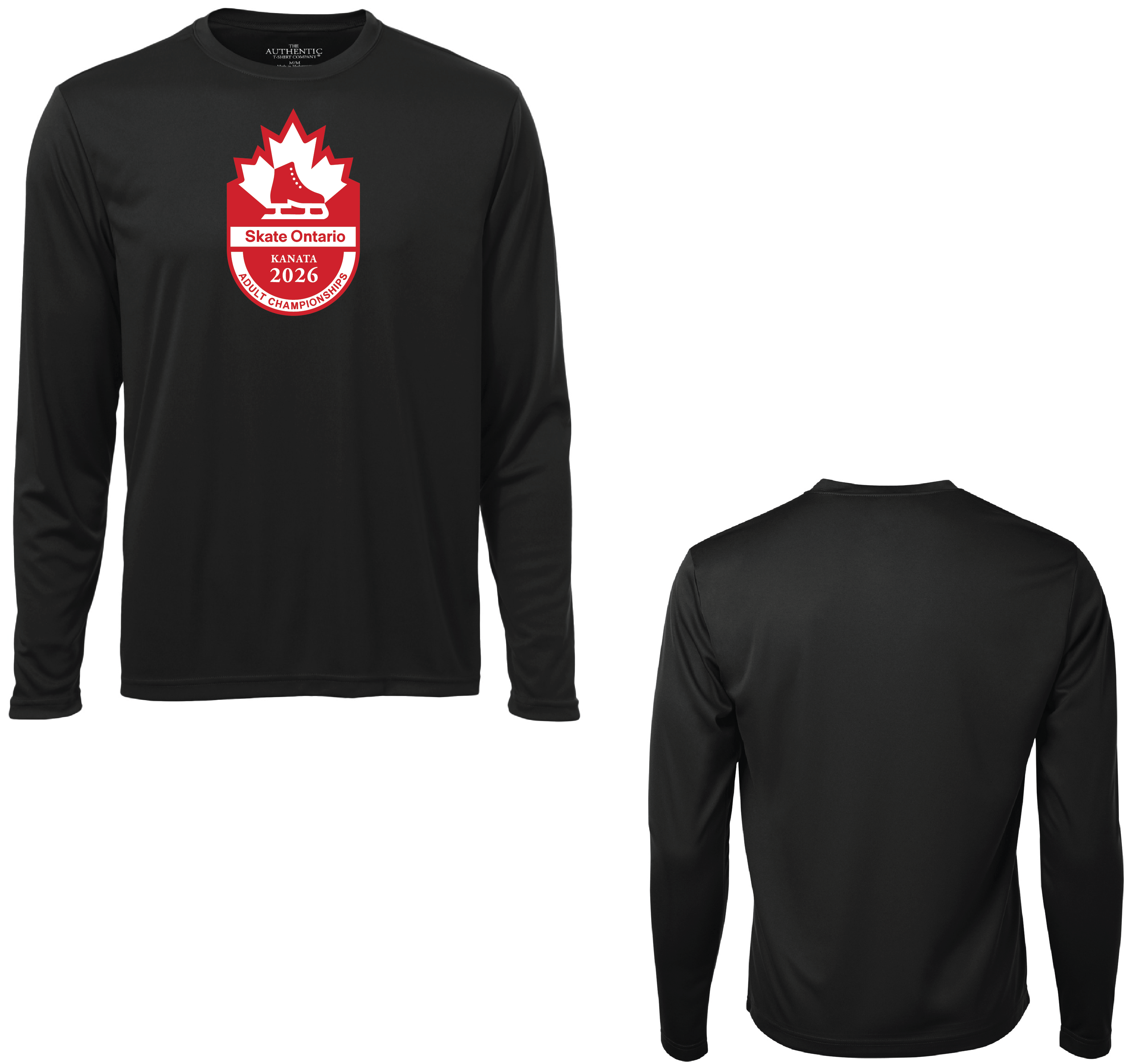 2026 SKATE ONTARIO ADULT PROVINCIALS ALT LOGO - LONG SLEEVE DRI-FIT